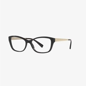 Versace glasses frame Chic Black and Gold Eyewear